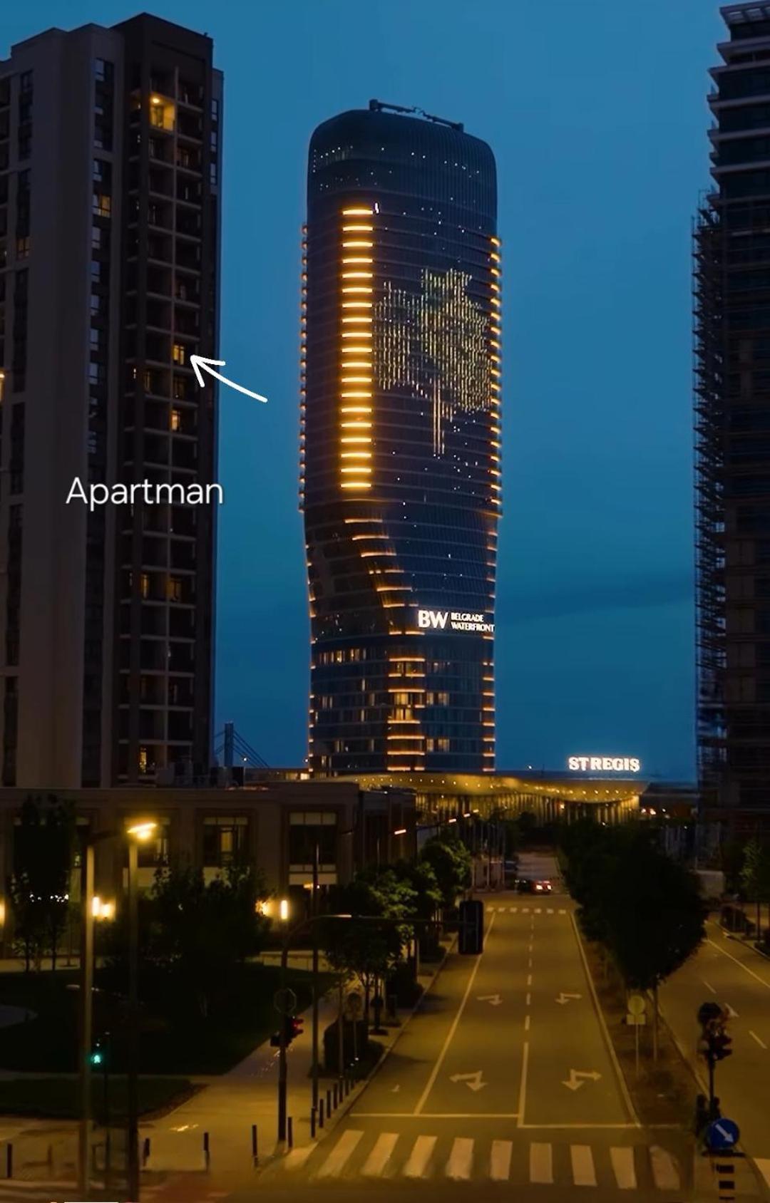 Beograd Na Vodi - BW Arcadia Luxury Apartment ภายนอก รูปภาพ
